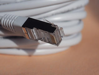 Image showing RJ45 ethernet plug