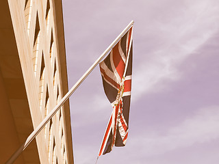 Image showing  UK flag vintage