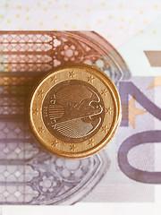 Image showing  Euros picture vintage