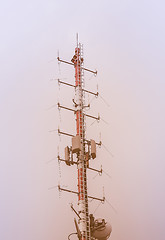 Image showing  Communication tower vintage