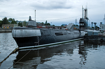 Image showing submarine B-413 in Kaliningrad. Russia