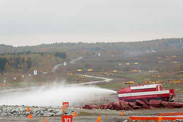 Image showing Special firefighting vehicle SPM