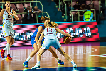 Image showing Girls basketball tournament