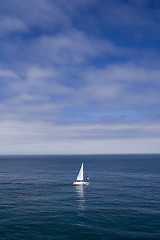 Image showing the lonely boat