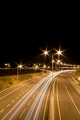 Image showing highway at night