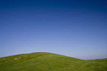 Image showing The beauthy of blue and green