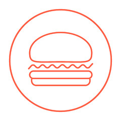 Image showing Hamburger line icon.