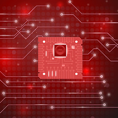 Image showing  High Tech Printed Circuit Board