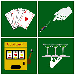 Image showing Casino set 