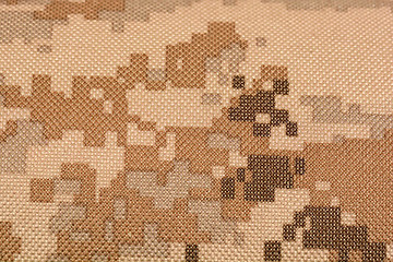 Image showing Close-up of a piece of camouflage cloth