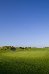 Image showing Green in a golf course