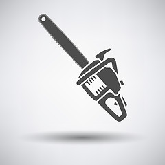 Image showing Chain saw icon