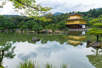 Image showing Kinkakuji Temple (The Golden Pavilion) in Kyoto, Japan