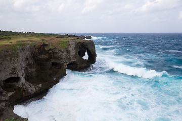 Image showing Manza Cape in Okinawa, Japan