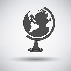 Image showing Globe icon 