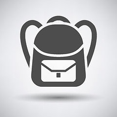 Image showing School rucksack  icon