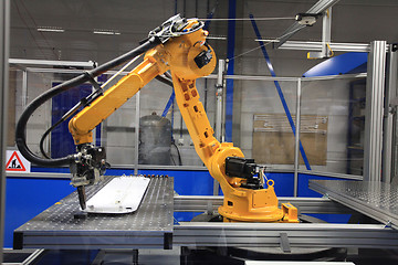 Image showing  Industrial Robot in manufacturing