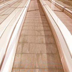 Image showing  Escalator vintage