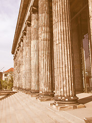 Image showing Altesmuseum Berlin vintage