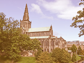 Image showing Glasgow cathedral vintage