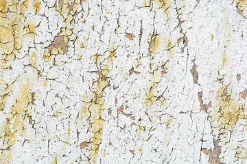 Image showing old white and light yellow texture or background