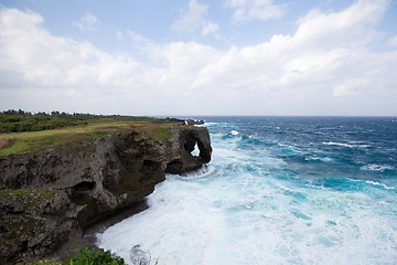 Image showing Cape Manza in Okinawa