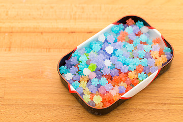 Image showing Japanese candy in box