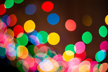 Image showing Defocused bokeh light