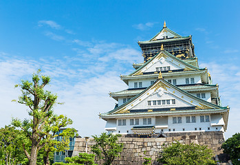 Image showing Osaka castle