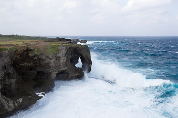 Image showing Manza Cape at Okinawa