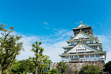 Image showing Osaka castle