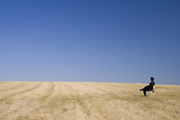 Image showing Enjoying the nature