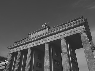 Image showing Brandenburger Tor Berlin
