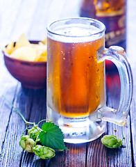 Image showing fresh beer