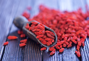 Image showing dry red berries