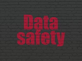 Image showing Data concept: Data Safety on wall background