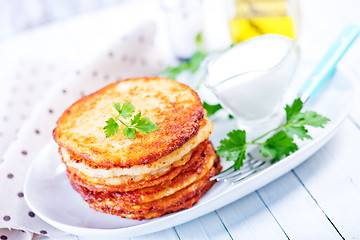 Image showing potato pancakes