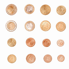 Image showing  Euro coin - Belgium vintage