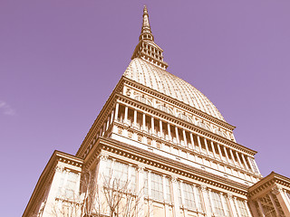 Image showing Mole Antonelliana, Turin vintage