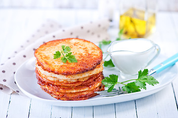 Image showing potato pancakes