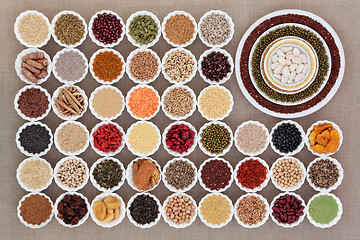 Image showing Dried Health Food Sampler