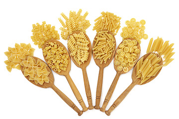 Image showing Dried Pasta Types