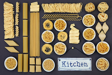 Image showing Italian Pasta Cuisine