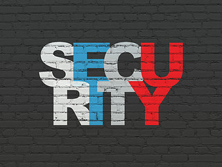 Image showing Safety concept: Security on wall background