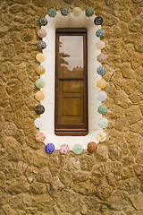 Image showing Gaudi window