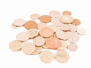 Image showing  Pound coin vintage