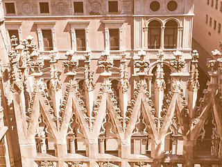 Image showing Duomo, Milan vintage