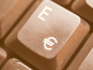 Image showing  Computer keyboard vintage