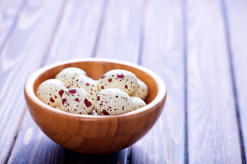 Image showing decorative painted Easter eggs