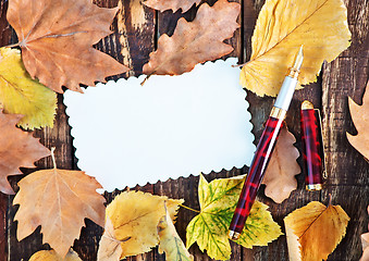 Image showing autumn background